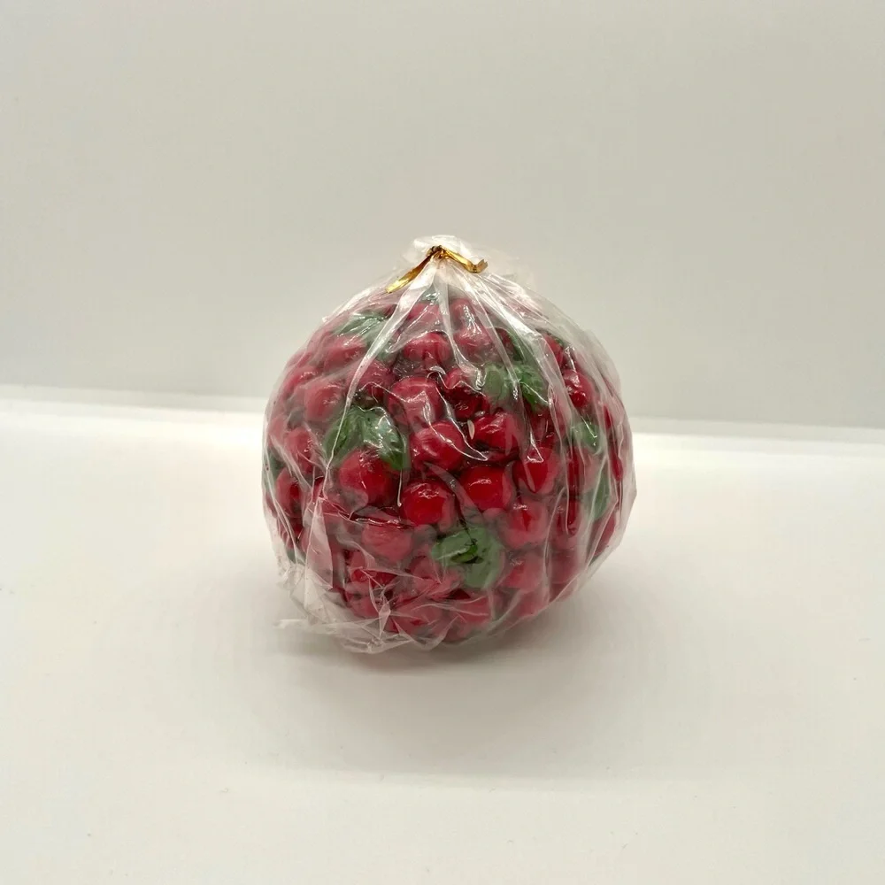 Crate and Barrel Ball Candle New